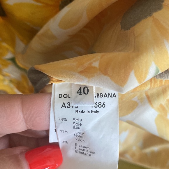Authentic Dolce & Gabbana shirt/blouse. No damages. Size 40 - Picture 6 of 10